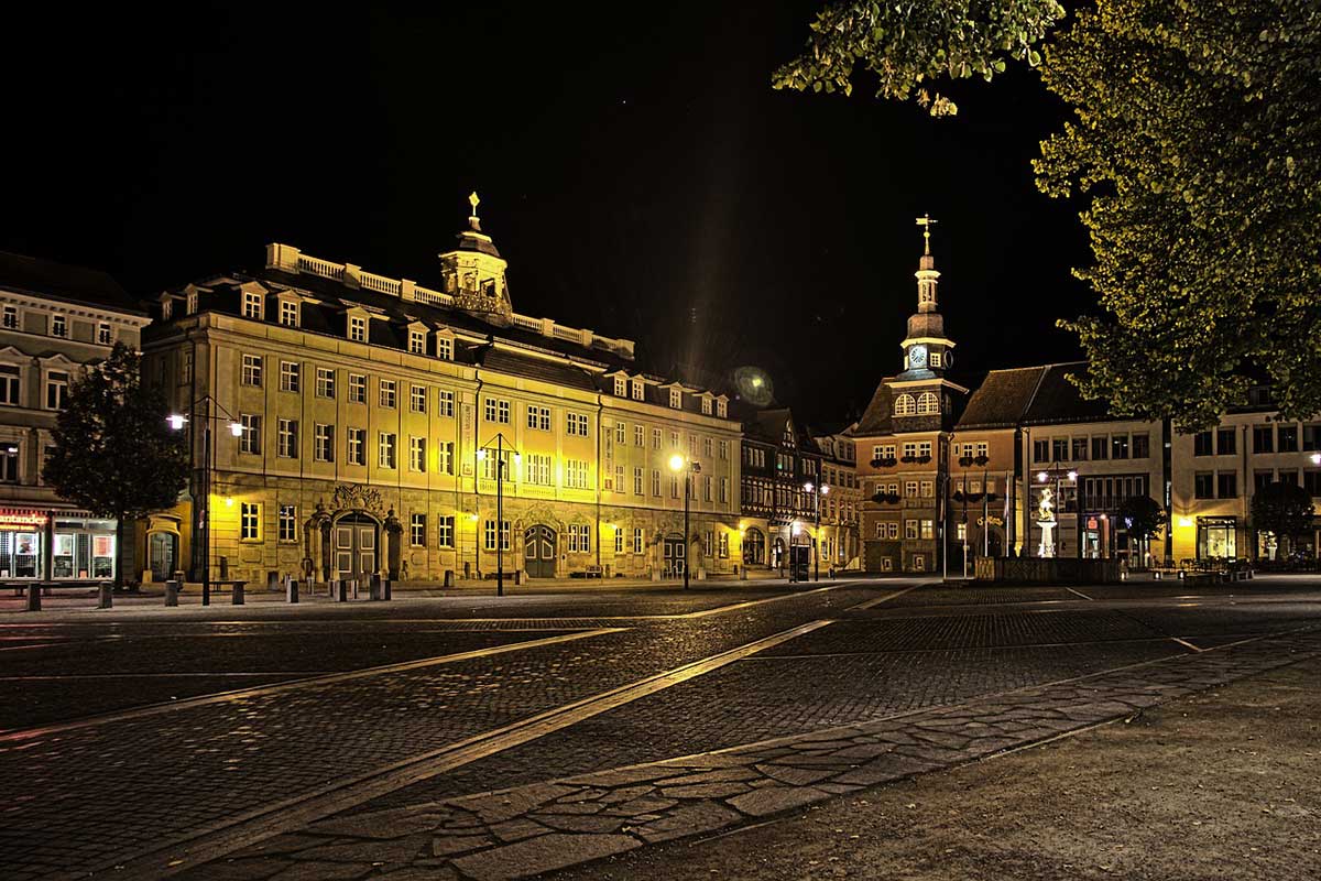 Eisenach bei Nacht